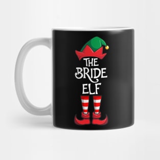 Bride Elf Matching Family Christmas Mug